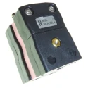 RS PRO Duplex Thermocouple Socket Connector for Use with Type N Thermocouple, RoHS Compliant, IEC Standard 774-7368