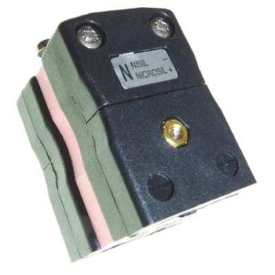 RS PRO Duplex Thermocouple Socket Connector for Use with Type N Thermocouple, RoHS Compliant, IEC Standard 774-7368