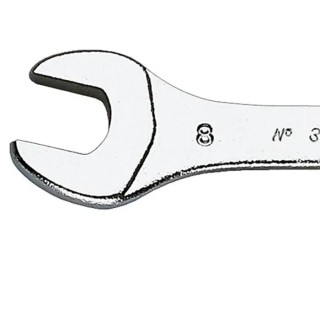Facom Open End Spanner Double Ended Metric 11 mm Size Chrome Finish 100mm Overall Length 34.11
