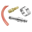 Facom Hose Connector Extension 8 mm ID, 6 mm Male Connection, Red, CE Certified N.641