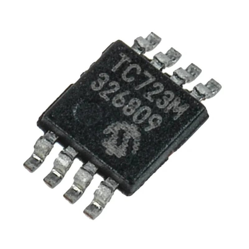 Microchip Digital Output Temperature Sensor Surface Mount SPI Interface ±5°C Accuracy 8-Pin MSOP Package TC72