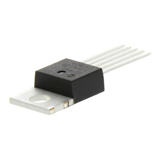Microchip Digital Output Temperature Sensor Through Hole Mount SMBus Serial-I2C ±3°C 5-Pin TO-220 TC74A0-3.3VAT