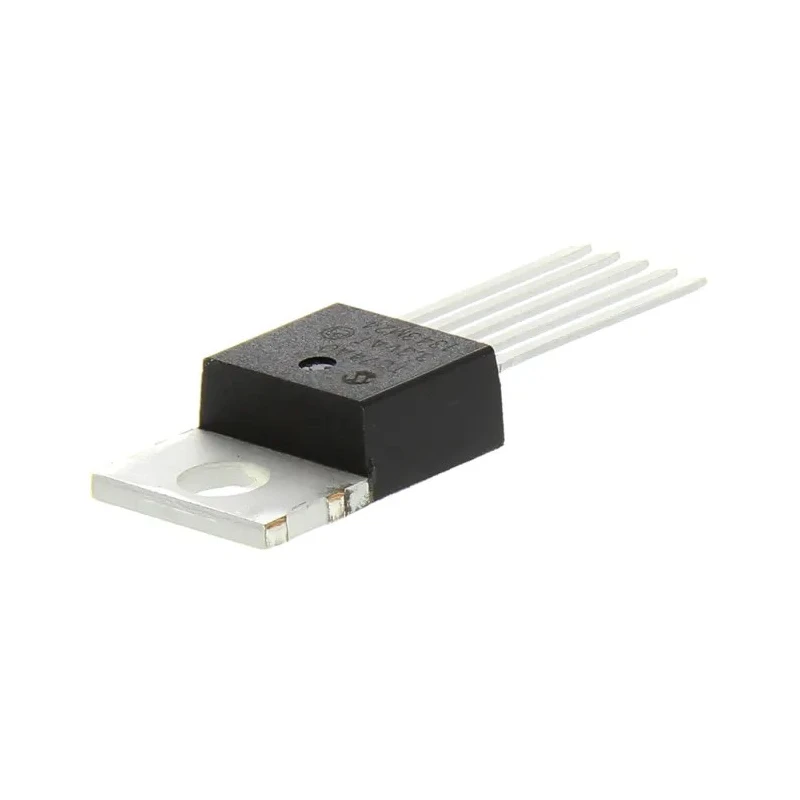 Microchip Digital Output Temperature Sensor Through Hole Mount SMBus Serial-I2C ±3°C 5-Pin TO-220 TC74A0-3.3VAT