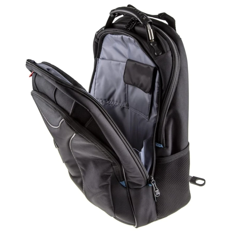 Wenger Carbon 17 in Backpack, Nylon Material, Black Color, 381mm Width, 500.4mm Height, 248.9mm Depth 600637
