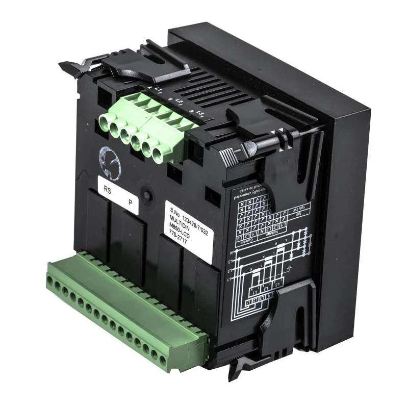 HOBUT Digital Panel Multifunction Meter for Voltage, Energy, Frequency, Power, Current, 96 mm x 96 mm M850-LCD