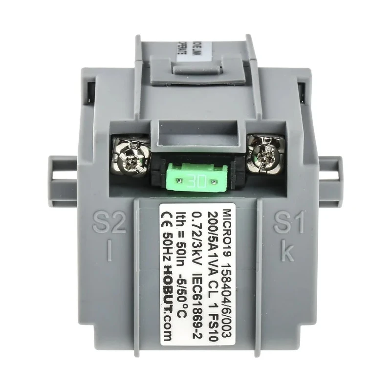 HOBUT Micro 19 Series Current Transformer 520 A Primary, 5 A Secondary CTSCMICRO19-200/5-T-S