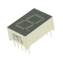 Kingbright 1 Digit 7 Segment Cathode Green LED Display Right Side 12.7 mm SC05-11GWA