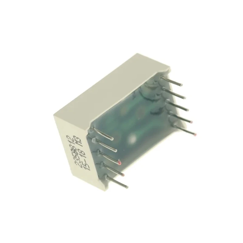 Kingbright 1 Digit 7 Segment Cathode Green LED Display Right Side 12.7 mm SC05-11GWA