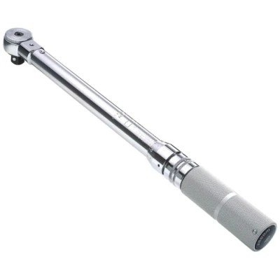 Facom Click Torque Wrench 22.59 to 112.98 Nm, 3/8 in Square Drive, Chrome Vanadium Steel, 379mm Length J.306U