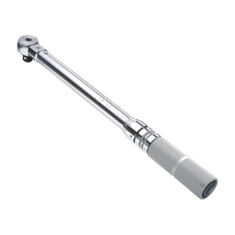 Facom Click Torque Wrench 22.59 to 112.98 Nm, 3/8 in Square Drive, Chrome Vanadium Steel, 379mm Length J.306U
