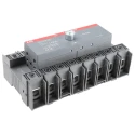 ABB 4-Pole DIN Rail Isolator Switch OT100F4C 1SCA105019R1001 IP20, 100A, 37kW