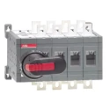 ABB 4-Pole DIN Rail Isolator Switch IP65 200A 200kW OT200E04CP