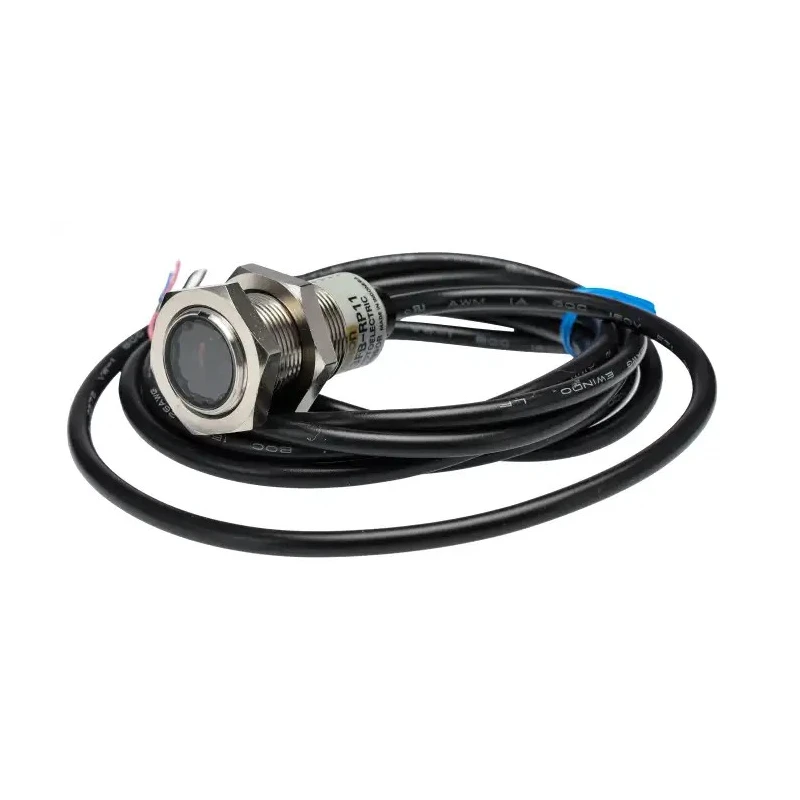 Omron Retroreflective Photoelectric Sensor Barrel Style 100 mm to 4 m Detection Range PNP Output IP69K IP67 E3FB-RP11 2M
