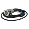 Omron Retroreflective Photoelectric Sensor Barrel Style 100 mm to 4 m Detection Range PNP Output IP69K IP67 E3FB-RP11 2M