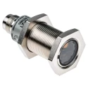 Omron Retroreflective Photoelectric Sensor Barrel Style 100 mm to 4 m Detection Range PNP Output Nickel Plated E3FB-RP21