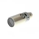 Omron Retroreflective Barrel Photoelectric Sensor 0 to 500 mm Detection Range NPN Output IP67 IP69K E3FB-RN22