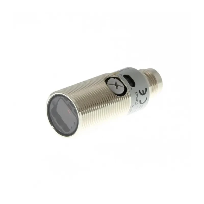 Omron Retroreflective Barrel Photoelectric Sensor 0 to 500 mm Detection Range NPN Output IP67 IP69K E3FB-RN22