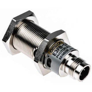 Omron Diffuse Photoelectric Sensor Barrel Style 1 m Detection Range PNP Output IP67 IP69K E3FB-DP23