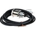 Omron Diffuse Photoelectric Sensor, Barrel Style, 300 mm Detection Range, PNP Output, IP67, IP69K E3FB-DP12 2M