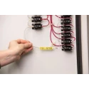 Brady Black on Yellow, Black Label Printer Tape, 2.13 m Length, 5.97 mm Width MC-125-342-YL