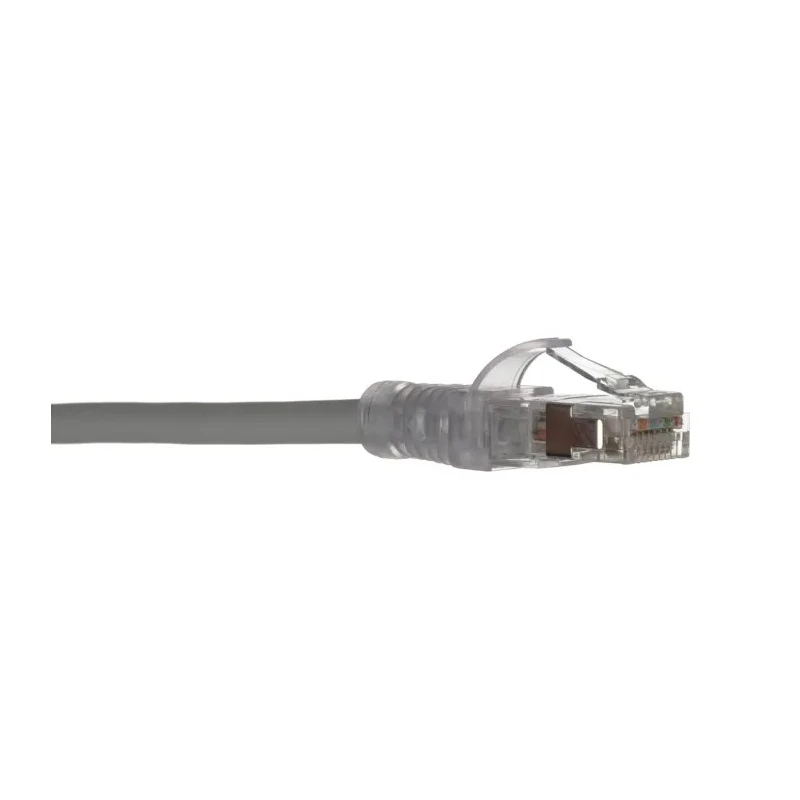Molex CES Cat6a Shielded RJ45 Male to RJ45 Male Ethernet Cable 3 m Grey Low Smoke Zero Halogen PCD-07002-0E