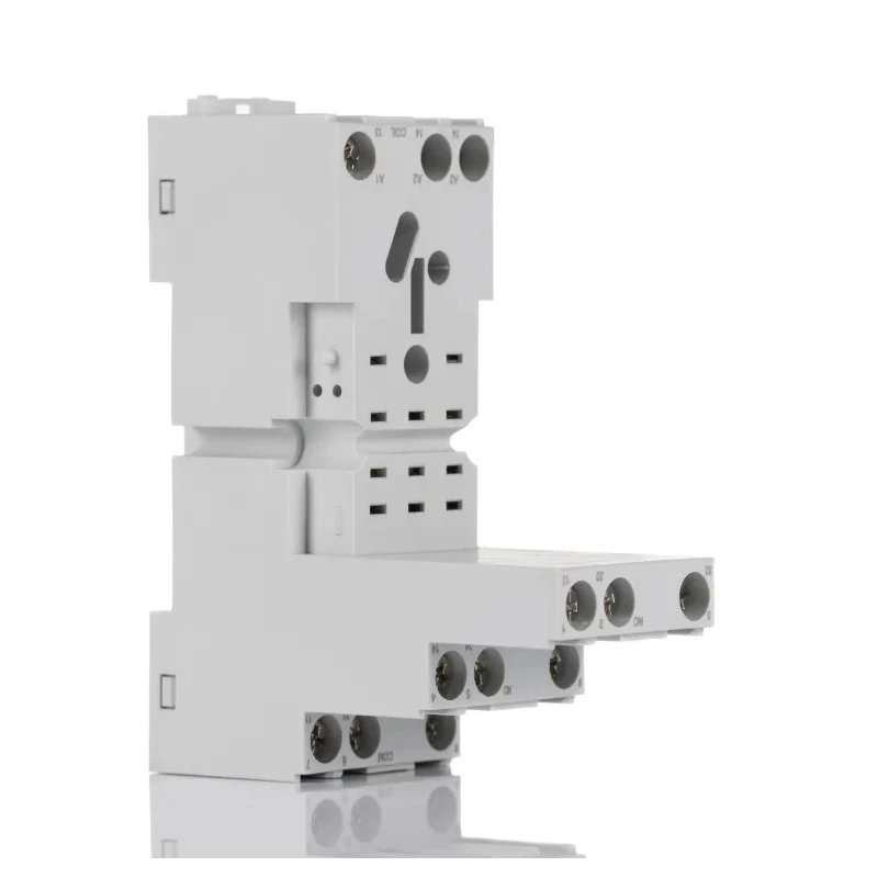 ABB CR 250V DIN Rail Relay Socket 1SVR405651R2100 CR-M3LS
