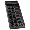 Facom 29-Piece 1/2 in Standard Impact Socket Set Steel Manganese Phosphate Finish MOD.NS2