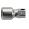 Facom Hexagon Socket Wrench 12 x 13 mm Tip, 140 mm Overall Length 97.12X13
