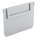 RS PRO Blue Front-to-Back Bin Divider for Use with 117 x 90 mm Shelf Bin 775-5283