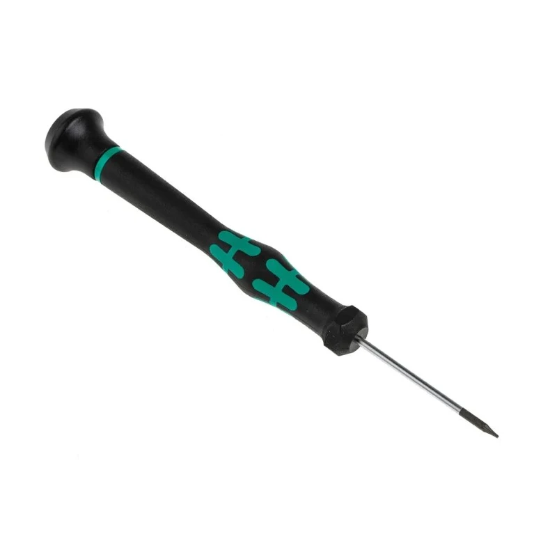 Wera Precision Precision Screwdriver, Insulated T1 Tip, 40mm Blade, 137mm Overall Length 05118035001