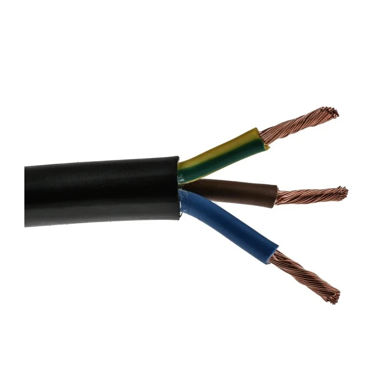 RS PRO 3 Core Power Cable Black 4mm² 70°C 100 m Polyvinyl Chloride 775-5899