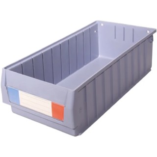 RS PRO Polypropylene Storage Bin 140 mm x 234 mm x 500 mm Blue 775-5287
