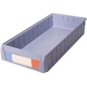 RS PRO Polypropylene Storage Bin 90 mm x 234 mm x 500 mm Blue 775-5296