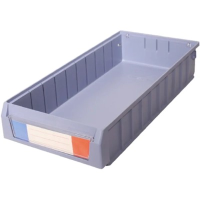 RS PRO Polypropylene Storage Bin 90 mm x 234 mm x 500 mm Blue 775-5296