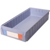 RS PRO Polypropylene Storage Bin 90 mm x 234 mm x 500 mm Blue 775-5296