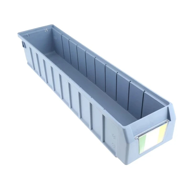 RS PRO Polypropylene Storage Bin, 90 mm x 117 mm x 500 mm, Blue 775-5299