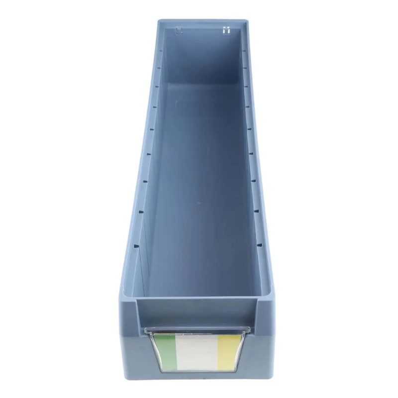 RS PRO Polypropylene Storage Bin, 90 mm x 117 mm x 500 mm, Blue 775-5299