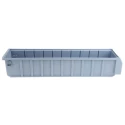 RS PRO Polypropylene Storage Bin, 90 mm x 117 mm x 500 mm, Blue 775-5299