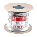 RS PRO 2 Core Power Cable Black 0.75mm² PVC Jacket 300V 100 m H03VVH2-F 775-6072