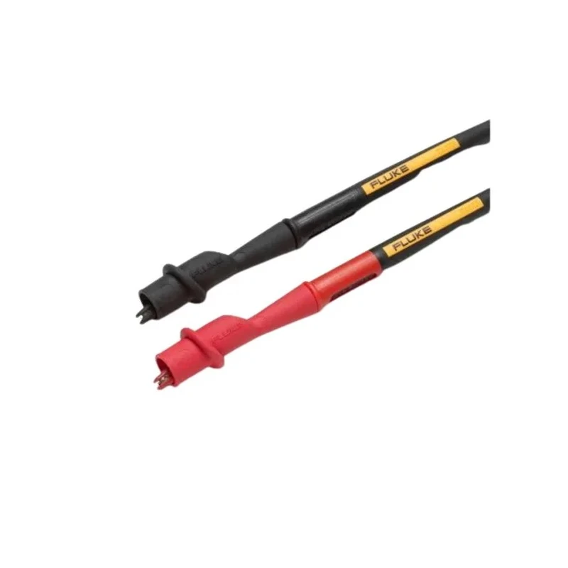 Fluke Black and Red Insulated Crocodile Clip with Nickel Plated Steel Contact 10A 8mm Jaw Opening AC175