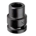 Facom Standard Impact Socket 11.11 mm Socket Size 12.7 mm Drive Size 38mm Length NS.7/16A