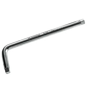 Facom Square Drain Plug Wrench, 10 mm Insert Size, Chrome Finish P.27B