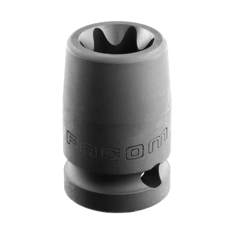 Facom 14.7 mm Standard Impact Socket 1/2 in Drive Chrome Molybdenum Steel Manganese Phosphate Finish NSTX.16