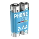 Ansmann Ansmann MaxE AA Nickel Metal Hydride Rechargeable AA Battery 1.3 Ah 1.2 V Pack of 2 5030802