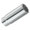 Facom 1/4 in Drive 11/32 in 12 Point Square Socket Bright Chrome Finish 50mm Overall Length R.11/32EL