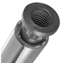 Facom 1/4 in Drive 11/32 in 12 Point Square Socket Bright Chrome Finish 50mm Overall Length R.11/32EL