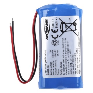 Ansmann 7.2 V Lithium-ion Rechargeable Battery Pack 2600 mAh 2447-3002