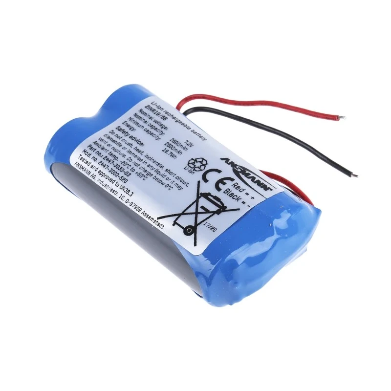 Ansmann 7.2 V Lithium-ion Rechargeable Battery Pack 2600 mAh 2447-3002