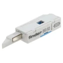 Finder 6A Rail Mount Fuse Holder for 5 x 20 mm, 1P-Pole, 250V AC 093.63