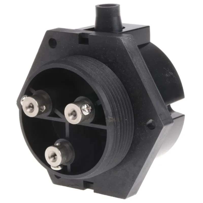 Finder 72 Series Electrode Holder Rail Mount Stainless Steel Housing 400V AC 24V DC 30A 072.53